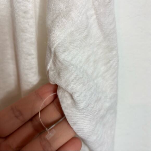 OUT FROM UNDER WHITE WOMEN SHORT SLEEVE SOFT COMFORTABLE SHIRT MEDIUM NEW - Picture 5 of 6